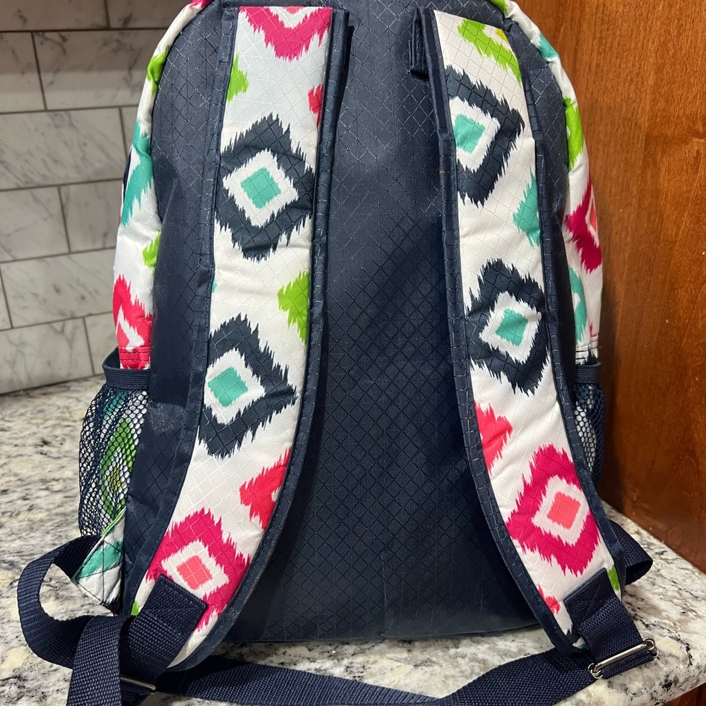 Thirty-One Colorful Geometric Kids Backpack - Picture 2 of 3